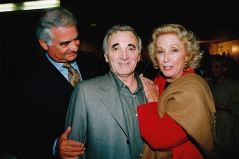 Jean-Claude Brialy, Charles Aznavour, Danielle Darrieux