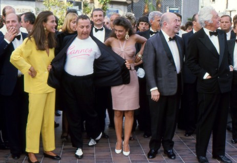 L'équipe du film "Le Fou de guerre", 1985
