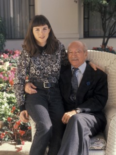Eddie et Caroline Barclay, vers 1990