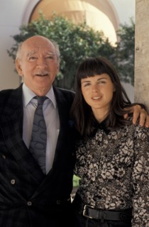 Eddie et Caroline Barclay, vers 1990