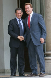 Visite officielle d'Arnold Schwarzenegger en France