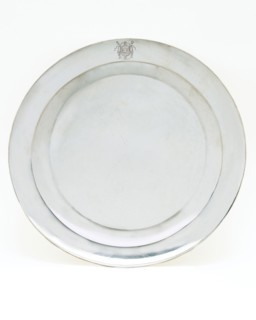Assiette aux armes de Napoléon 1er