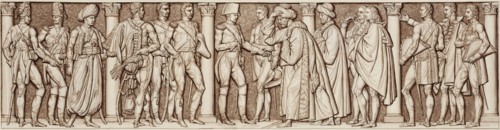 Bergeret, Réception de l'Ambassadeur de la Sublime Porte près la cour de Prusse