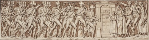 Bergeret, Entrée des Français à Varsovie
