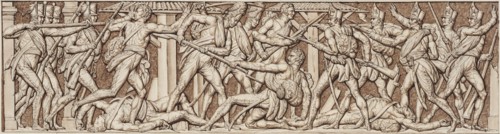 Bergeret, Combat entre les troupes françaises et autrichiennes