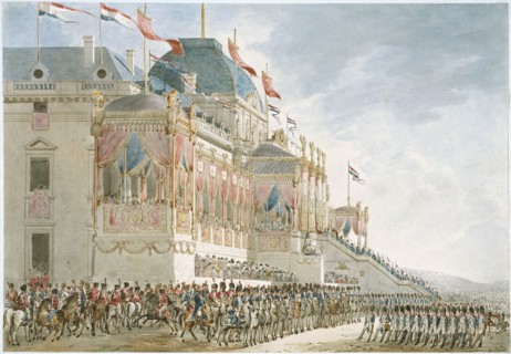 Pierre-François-Léonard Fontaine, Distribution des Aigles au Champ-de-Mars