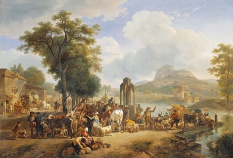 Jean-Louis Demarne, Fair along a river