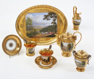 Manufacture de Sèvre, Déjeuner des vues des environs de Sèvres