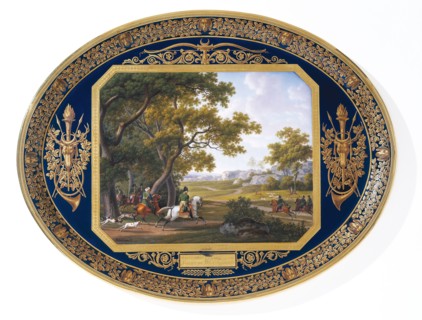 Manufacture de Sèvres, Cabaret des chasses impériales, plateau