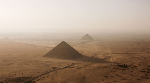 Egypte vue du ciel - Dachour