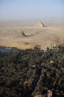 Egypte vue du ciel - Dachour