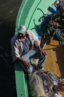 Alexandrie, pêcheurs du delta du Nil