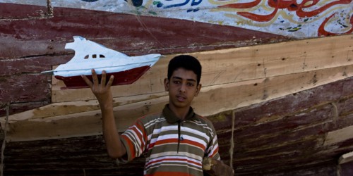 Jeune pêcheur du Port d'Al-Burj, Egypte