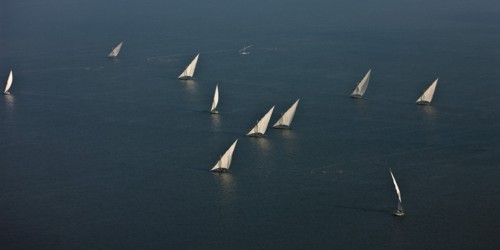 Felouques sur le delta du Nil