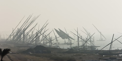 Felouques sur le delta du Nil