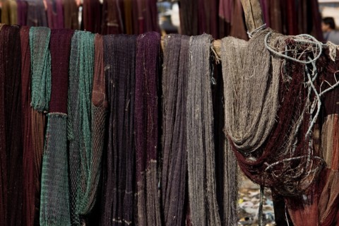 Filets de pêche en Egypte