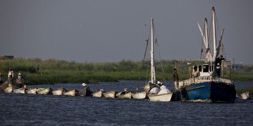 Pêcheurs du delta du Nil