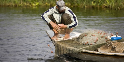 Pêcheurs du delta du Nil