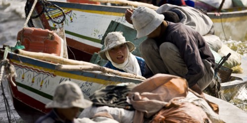 Pêcheurs du delta du Nil