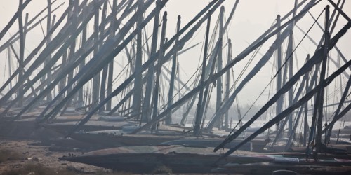 Felouques sur le delta du Nil