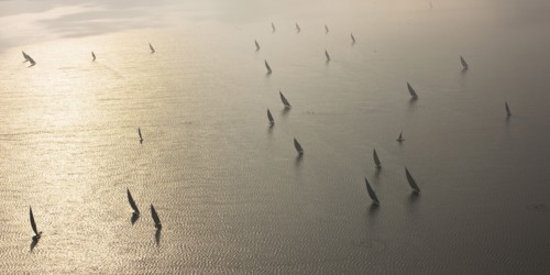 Felouques sur le delta du Nil
