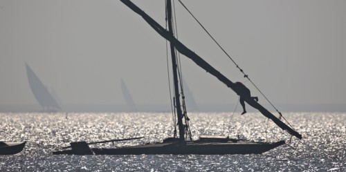 Felouques sur le delta du Nil