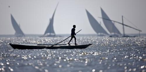 Pêcheurs du delta du Nil