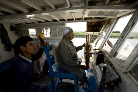 Pêcheurs du delta du Nil