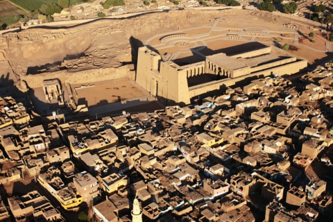 Temple d'Horus à Edfou (Egypte)
