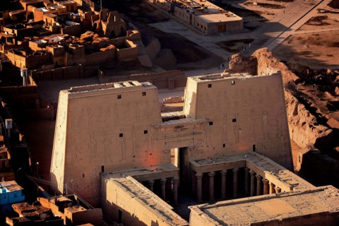 Temple d'Horus à Edfou (Egypte)