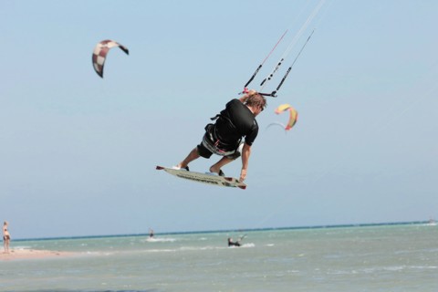 Kitesurf à el-Gouna (Egypte)