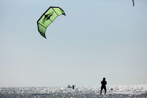 Kitesurf à el-Gouna (Egypte)