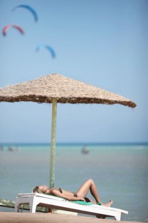 Kitesurf à el-Gouna (Egypte)