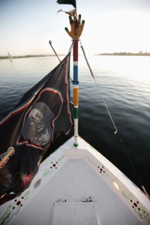 Vie quotidienne au bord du Nil
