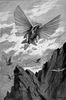 Jules Verne, "Maître du monde", illustration