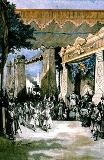 Illustration in 'Michael Strogoff'