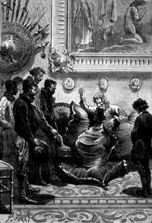 Illustration in 'Mysterious Island'