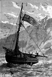 Jules Verne, "L'île Mystérieuse", illustration