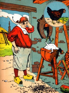 Fable. "La poule aux oeufs d'or"