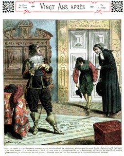 Illustration in 'Twenty Years After'