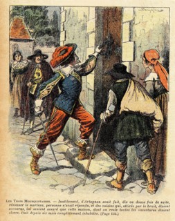Illustration in 'The Three Musketeers'