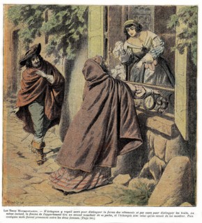 Illustration in 'The Three Musketeers'