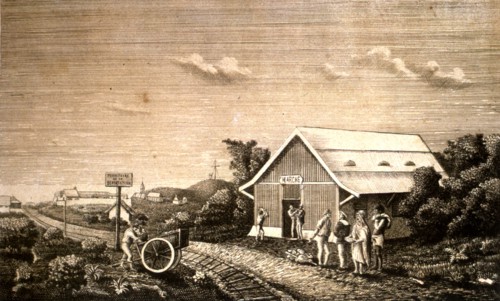 Marché de la déportation à l'île des Pins
