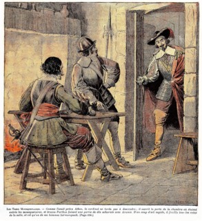 Illustration in 'Three Musketeers'