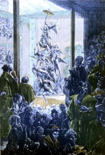 Jules Verne, 'Around the World in Eighty Days', 
Illustration by Benett