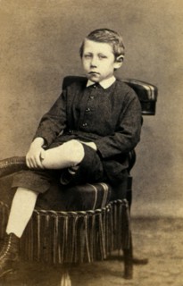 Portrait of Michel Verne as a child
