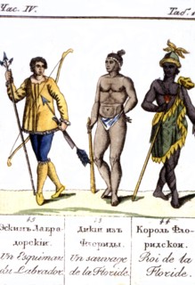 An Eskimo from Labrador, a native from Florida, the King of Florida