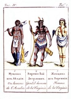 A man from Arcadia, A gentleman from Virginia, and a man from Virginia
(1816)