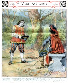 Illustration in 'Twenty Years After'