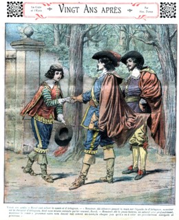 Illustration in 'Twenty Years After'